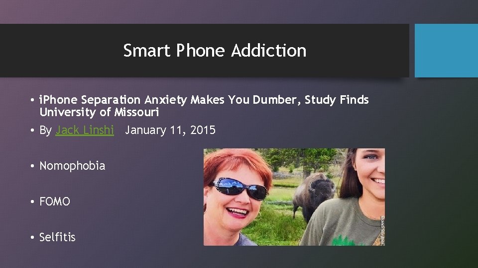 Smart Phone Addiction • i. Phone Separation Anxiety Makes You Dumber, Study Finds University