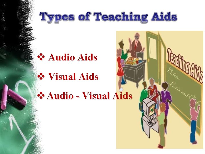  Audio Aids Visual Aids Audio - Visual Aids 