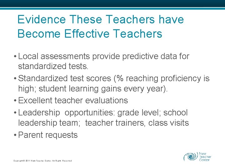 The Impact of Induction on Teachers and Mentors