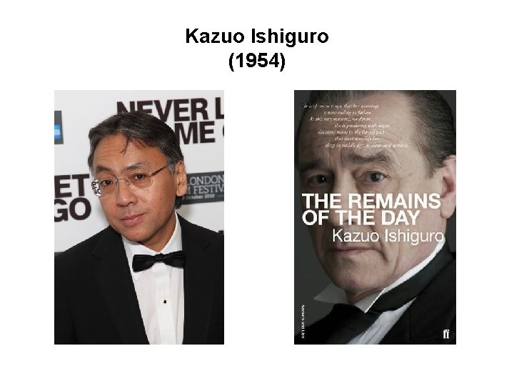 Kazuo Ishiguro (1954) 