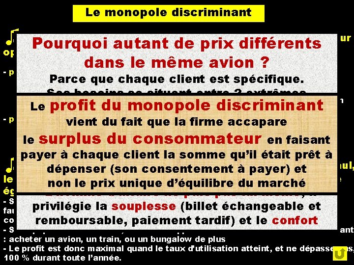 Le monopole discriminant ♫ Le. Pourquoi monopole discriminant utilise des tarifs différenciés pour autant