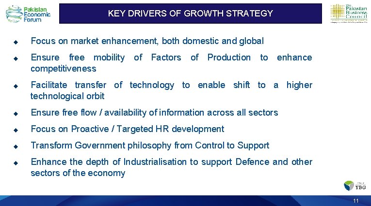 Key Drivers of Growth Strategy KEY DRIVERS OF GROWTH STRATEGY u u u Focus