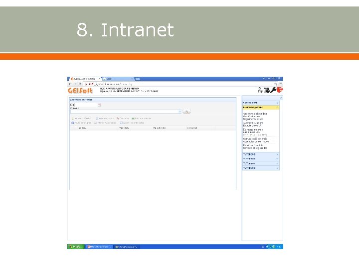 8. Intranet 