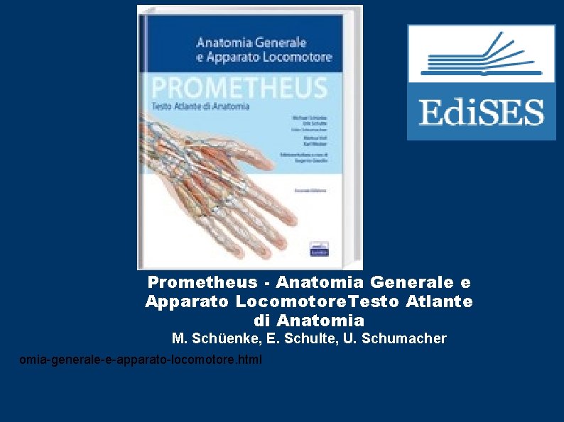 Prometheus - Anatomia Generale e Apparato Locomotore. Testo Atlante di Anatomia M. Schüenke, E.