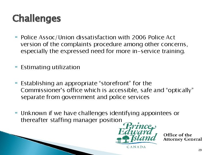 Challenges Police Assoc/Union dissatisfaction with 2006 Police Act version of the complaints procedure among