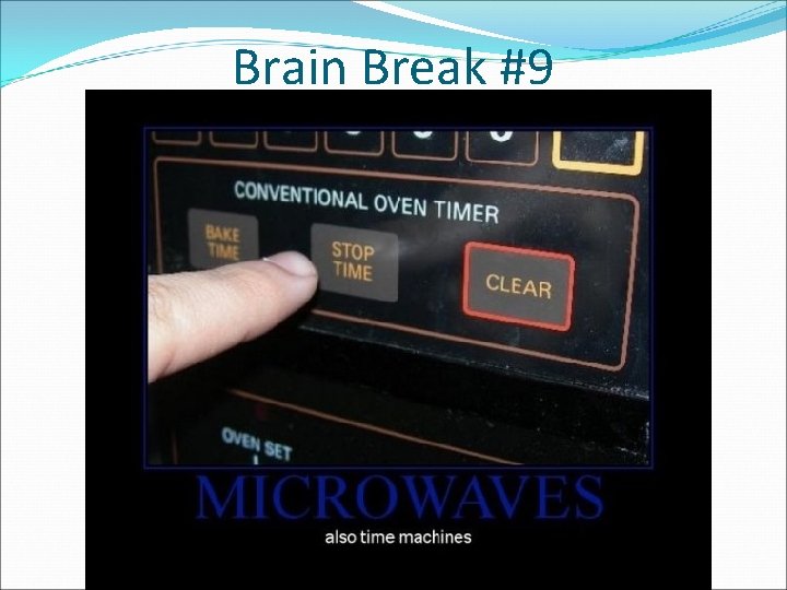 Brain Break #9 