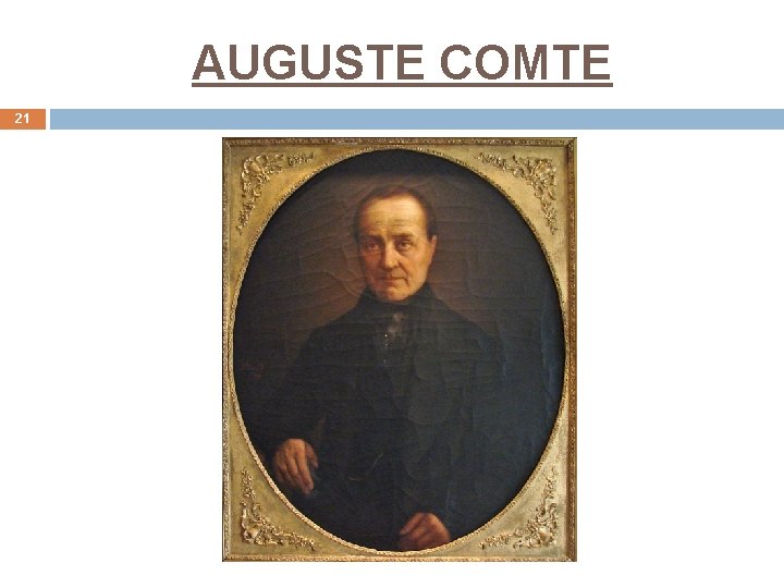 AUGUSTE COMTE 21 