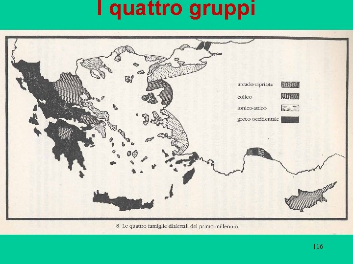 I quattro gruppi 116 I quattro gruppi 116