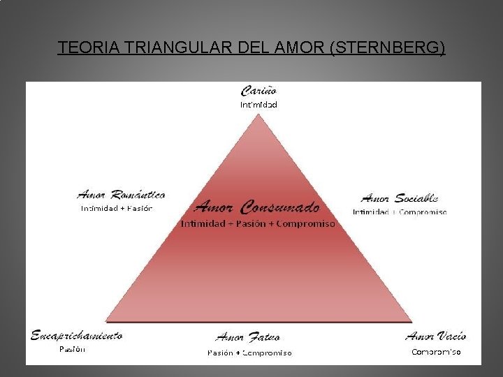 TEORIA TRIANGULAR DEL AMOR (STERNBERG) 