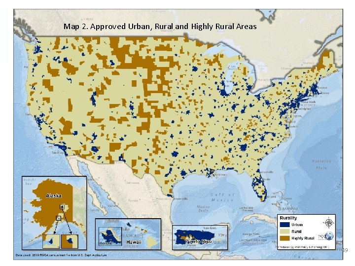 Map 2. Approved Urban, Rural and Highly Rural Areas VETERANS HEALTH ADMINISTRATION 49 49