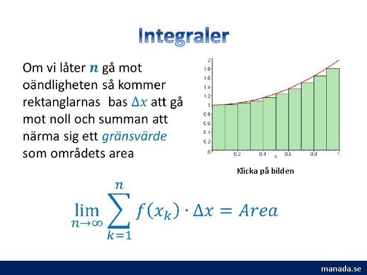  • Klicka på bilden manada. se 