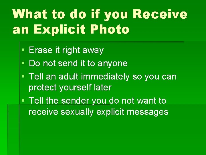 Sexting teens can go too