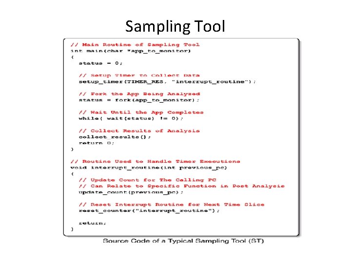 Sampling Tool 