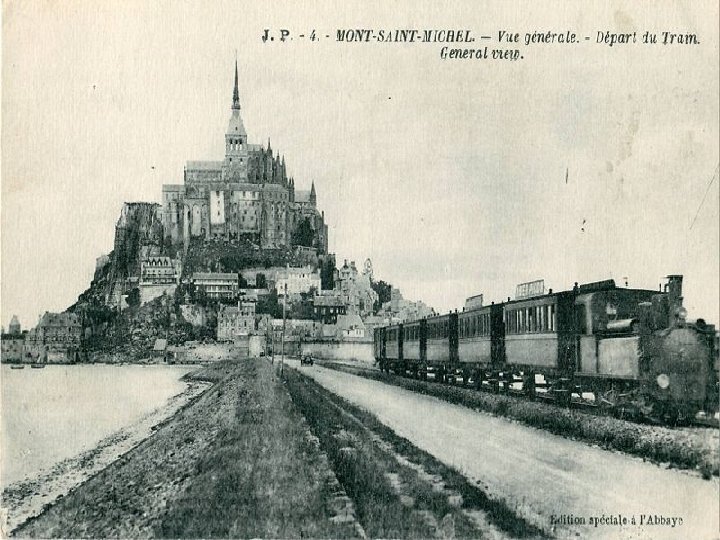 L’abbaye du Mont Saint-Michel est divisée en deux parties : l’abbatiale et la Merveille.