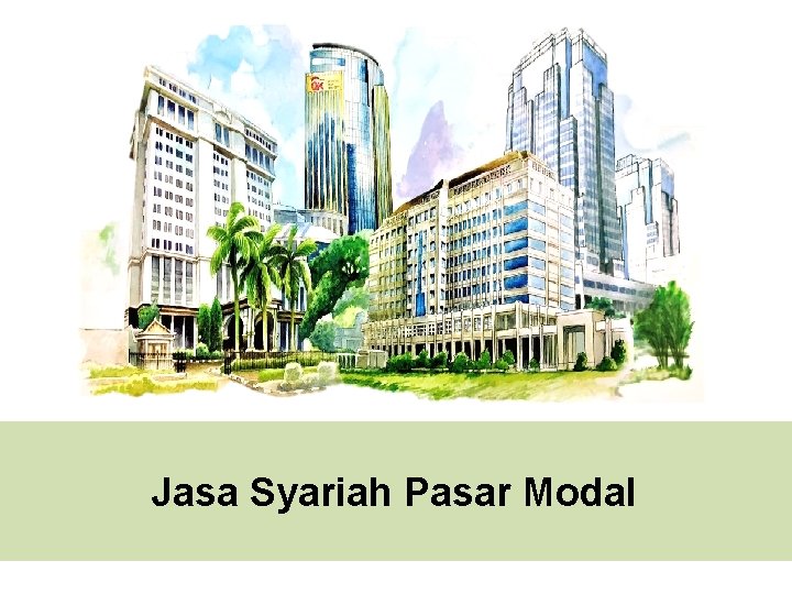 Jasa Syariah Pasar Modal 