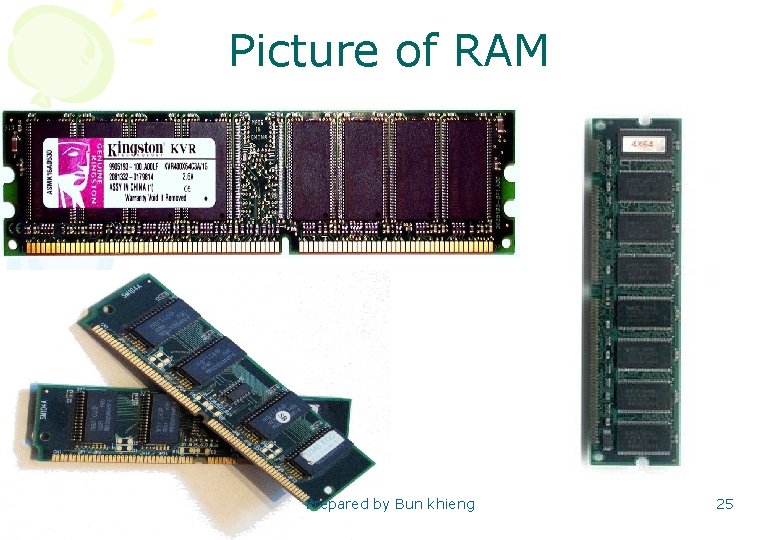 Picture of RAM Prepared by Bun khieng 25 