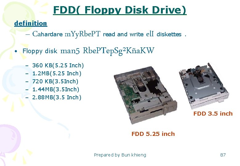 FDD( Floppy Disk Drive) definition – Cahardare m. Yy. Rbe. PT read and write