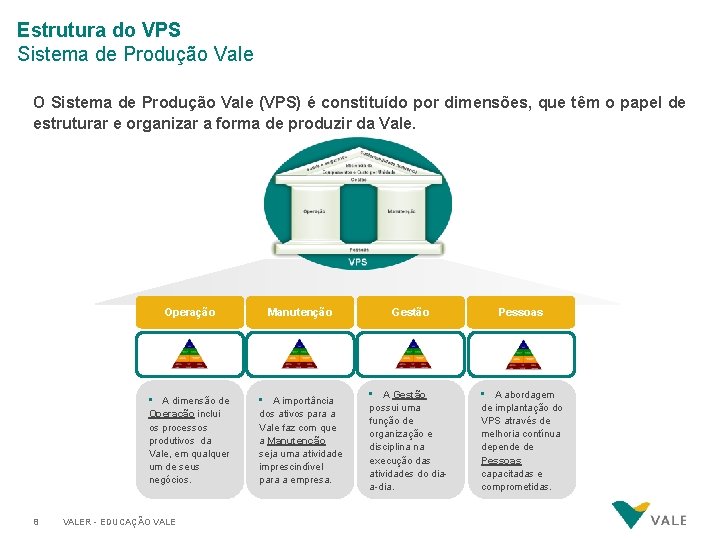 Estrutura do VPS Sistema de Produção Vale O Sistema de Produção Vale (VPS) é