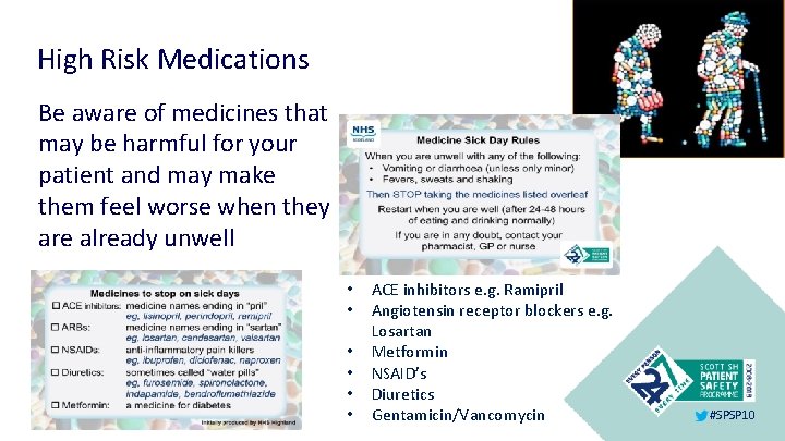 High Risk Medications Be aware of medicines that may be harmful for your patient