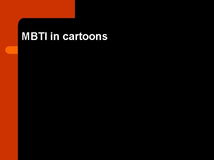 MBTI in cartoons 