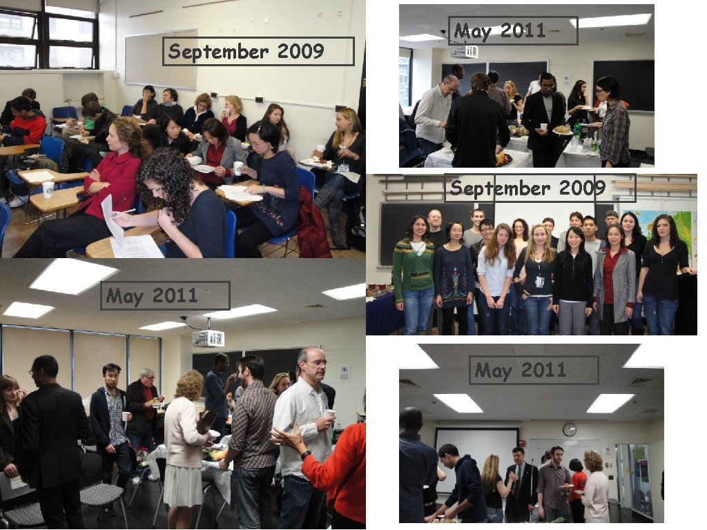 September 2009 May 2011 September 2009 May 2011