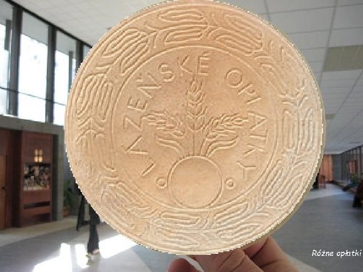 Słowacki opłatek Różne opłatki 