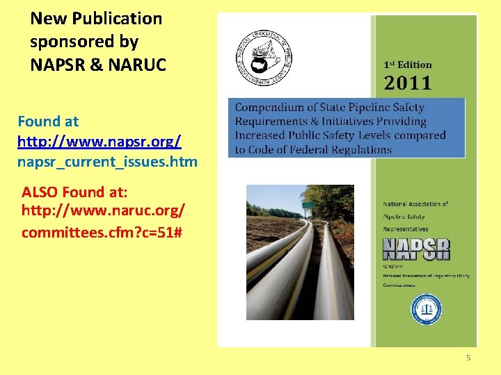 New Publication sponsored by NAPSR & NARUC Found at http: //www. napsr. org/ napsr_current_issues.
