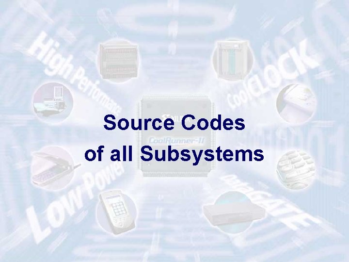 Source Codes of all Subsystems ECE 448 – FPGA and ASIC Design with VHDL