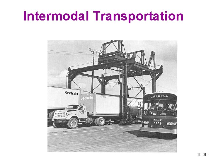 Intermodal Transportation 10 -30 