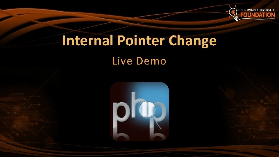 Internal Pointer Change Live Demo 