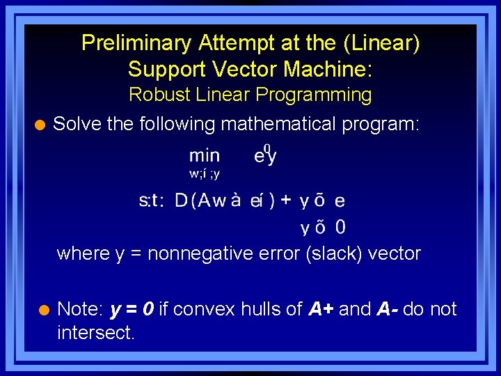 Lagrangian Support Vector Machines David R Musicant And