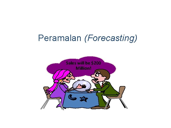 Peramalan (Forecasting) Sales will be $200 Million! 