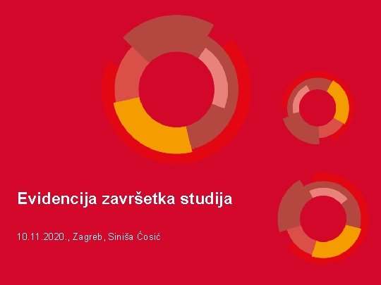 Evidencija završetka studija 10. 11. 2020. , Zagreb, Siniša Ćosić 