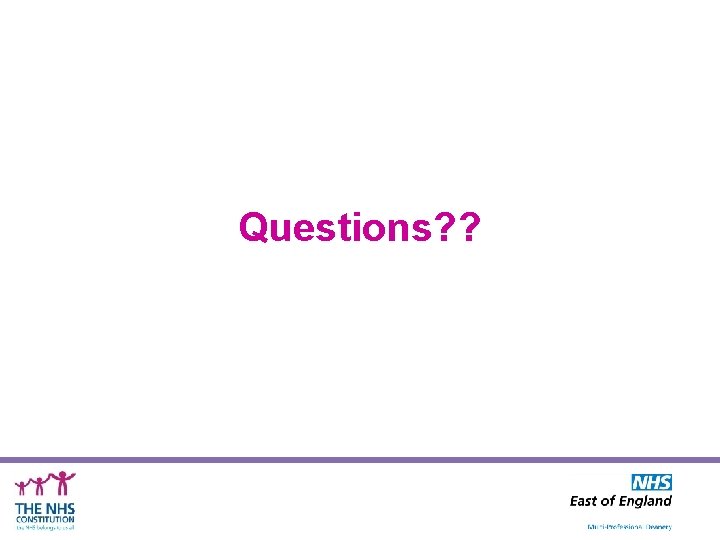 Questions? ? 