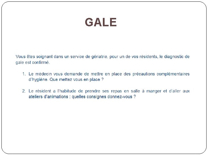 GALE GALE
