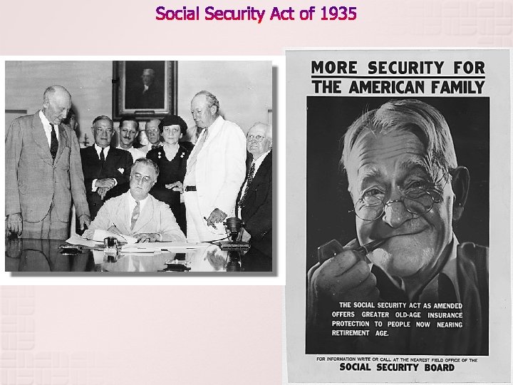 Social Security Act of 1935 