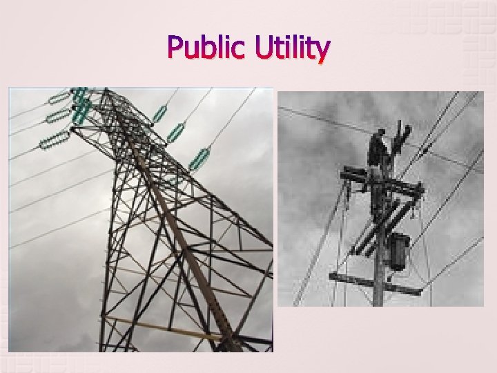 Public Utility 