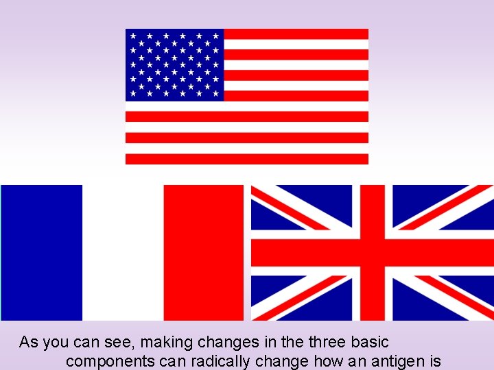 As you can see, making changes in the three basic components can radically change