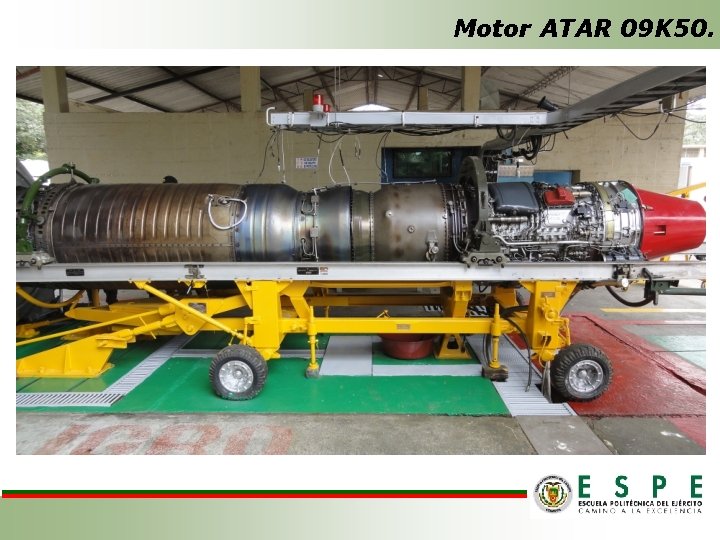 Motor ATAR 09 K 50. 