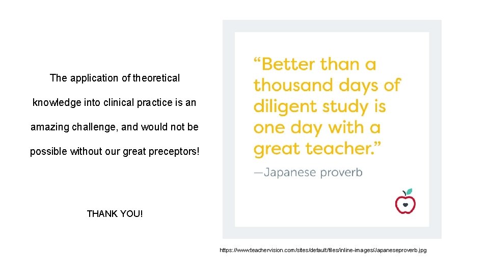 The application of theoretical knowledge into clinical practice is an amazing challenge, and would