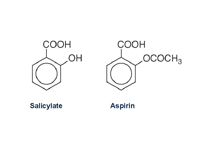 Salicylate Aspirin Salicylate Aspirin