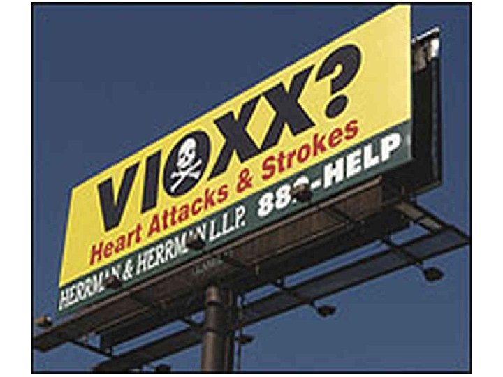 IL CASO ROFECOXIB (VIOXX) IL CASO ROFECOXIB (VIOXX)