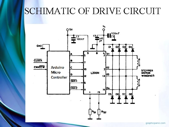 SCHIMATIC OF DRIVE CIRCUIT 0 