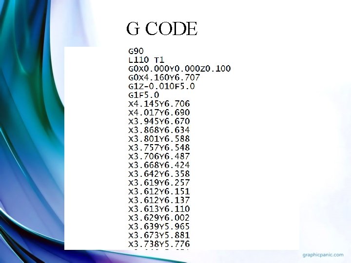 G CODE 