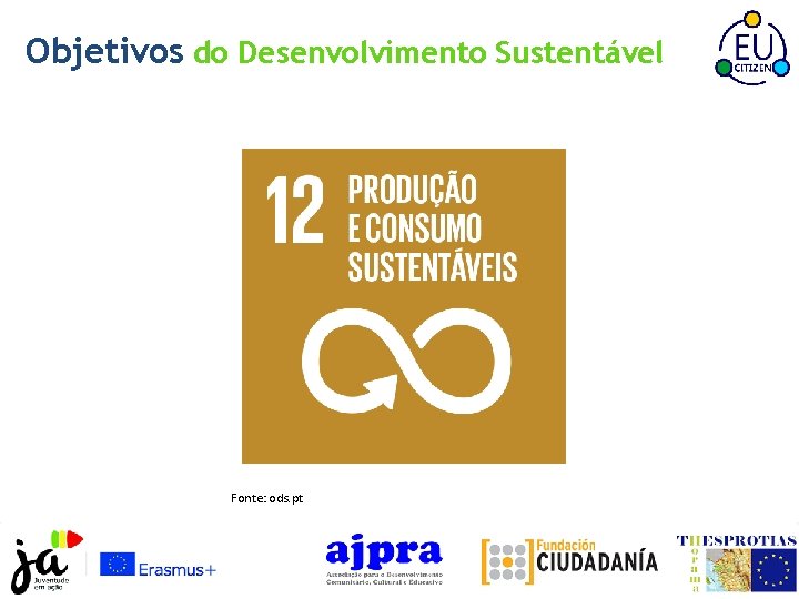 Objetivos do Desenvolvimento Sustentável Fonte: ods. pt 