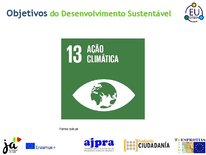 Objetivos do Desenvolvimento Sustentável Fonte: ods. pt 