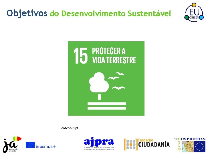 Objetivos do Desenvolvimento Sustentável Fonte: ods. pt 