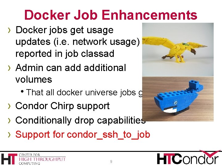 Docker Job Enhancements › Docker jobs get usage › updates (i. e. network usage)