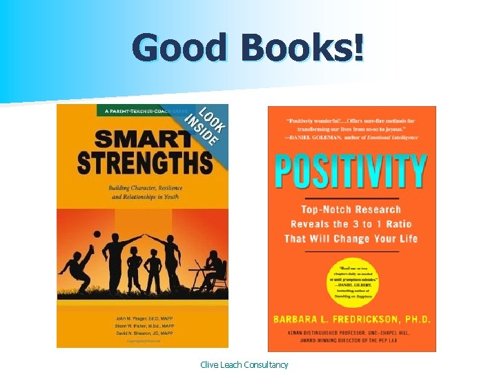 Good Books! Clive Leach Consultancy 