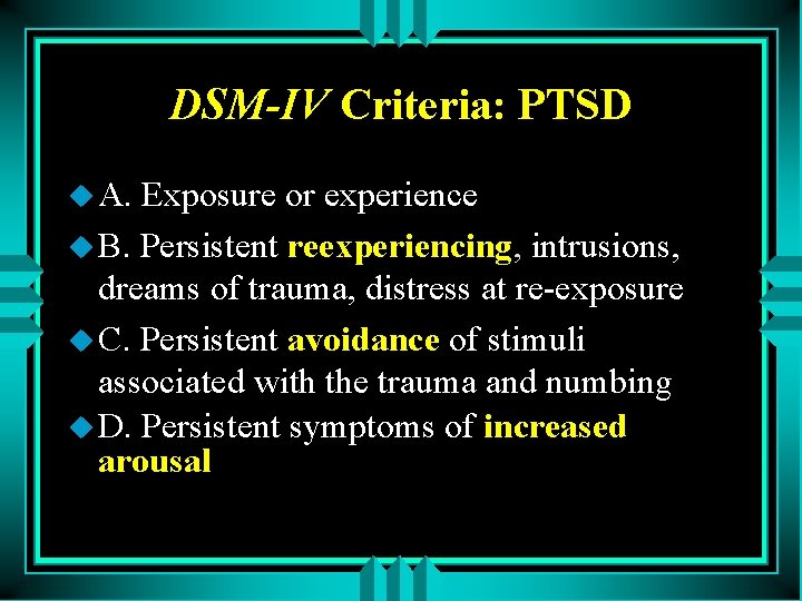 Treatment of Complex Trauma Christine A Courtois Ph